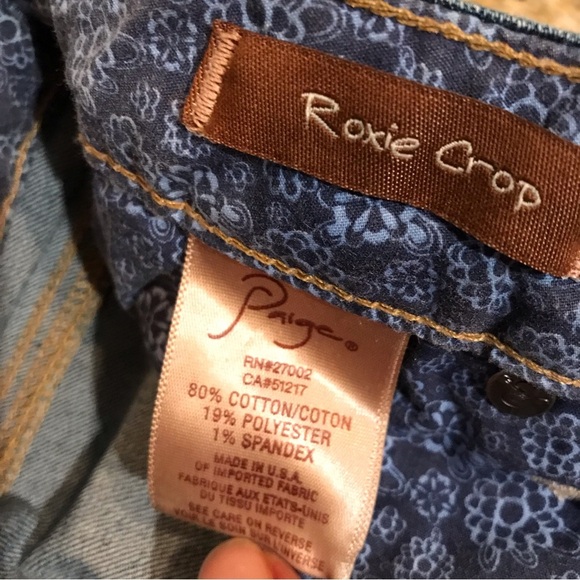 ▪️Paige Roxie Crop Jeans - Picture 15 of 15